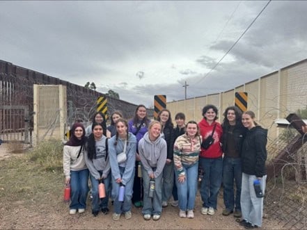 St. Mary’s (Portland) students on their Border Immersion Trip to Nogales, AZ